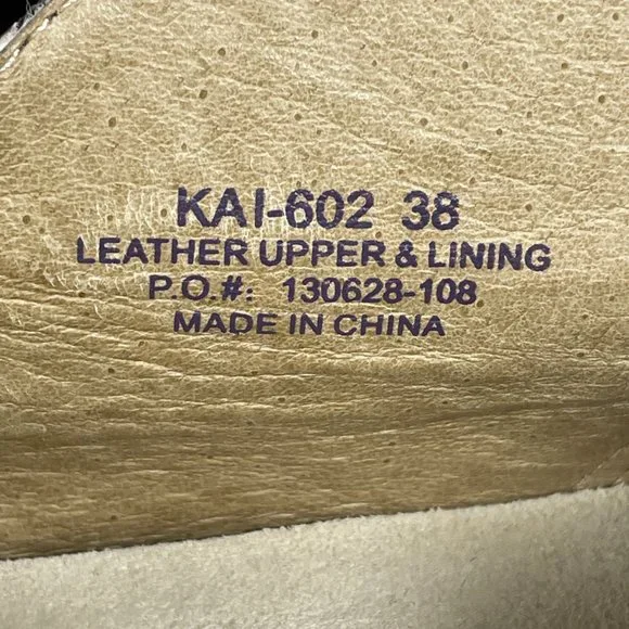 Alegria Kaitlyn Womens Size EU 38 Shoes Gravy Pull Up Leather Mary Jane Clogs - Picture 16 of 16